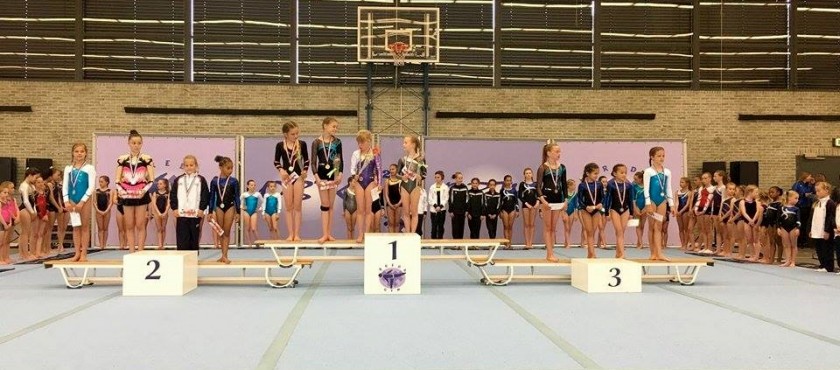 Goede resultaten turnsters tijdens OBTK