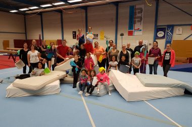 Grote schoonmaak turnhal