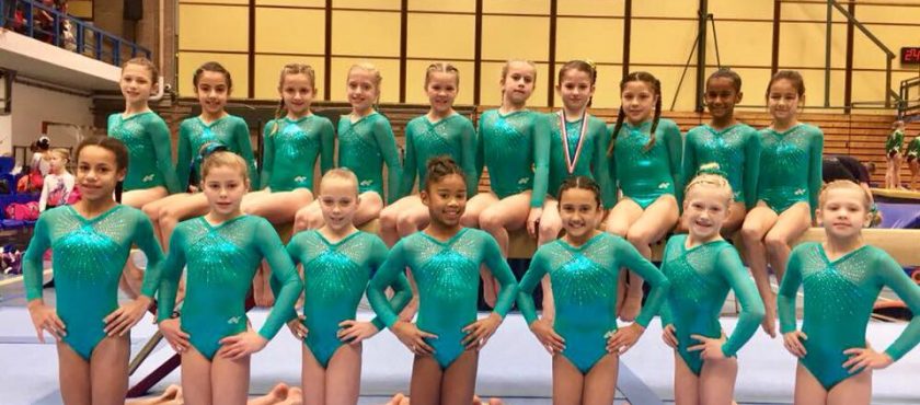 Sterk GVB toernooi van Turnsters A-lijn