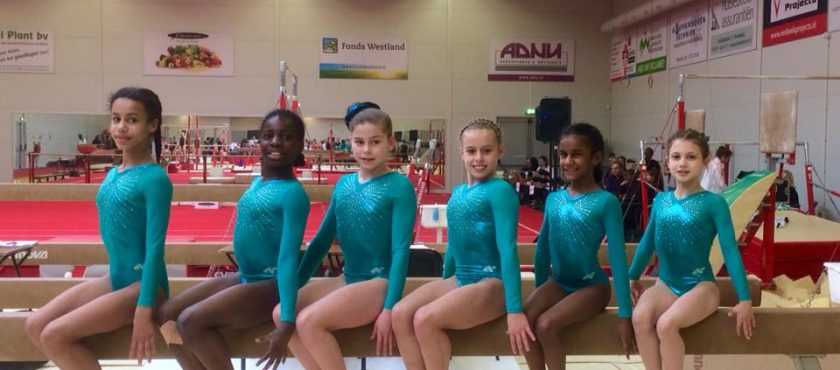 Druk weekend voor turnsters