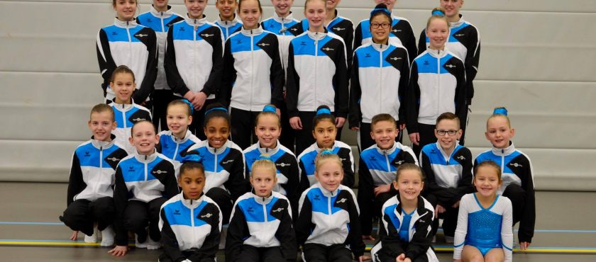 27 medailles voor trampolinespringers  in Goes!