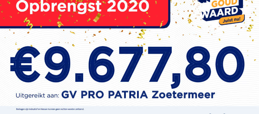Geweldige opbrengst Grote Clubactie Geweldige opbrengst Grote Clubactie